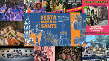 Fiesta Mayor de Sants 2025 Barcelona